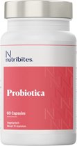 Nutribites Probiotica - 14 Probioticastammen - Met Vitamine C en Zink - 60 Vegetarische capsules