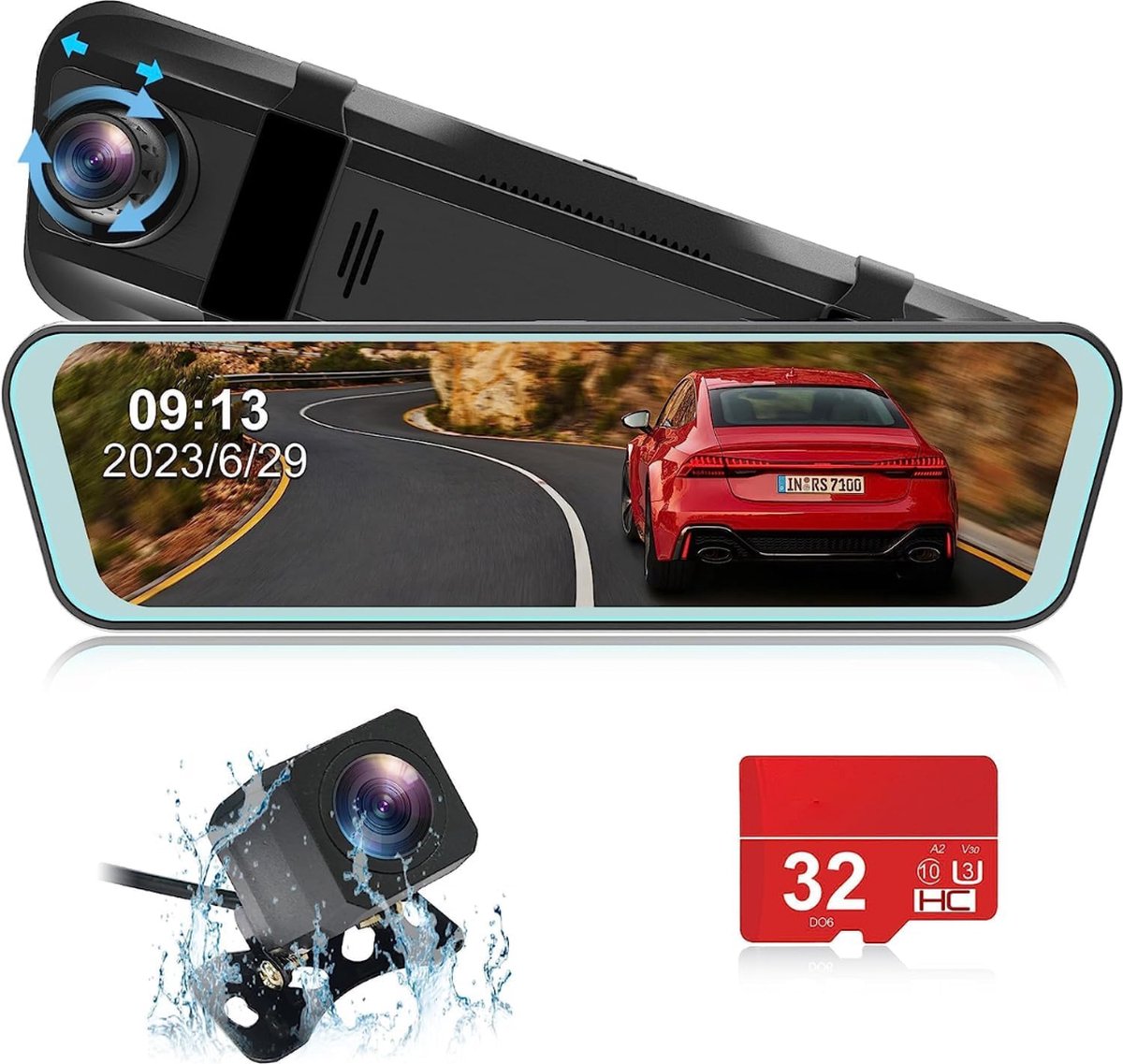 Dashcam Voor Auto Voor En Achter - Dashcam Voor En Achte