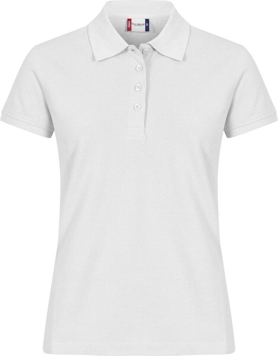 Clique Heavy Premium Polo Women 028261 - Wit - XL