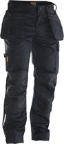 Jobman 2325 Craftsman Trousers Stretch 65232520 - Zwart - C44