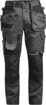 Jobman 2358 Floorlayers Trousers Stretch 65235820 - Donkergrijs/Zwart - C58