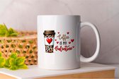 Mok Coffee is my Valentine - ForeverUs - Gift - Cadeau - CouplesGoals - TogetherForever - HappilyEverAfter - LoveWins - SamenGelukkig - EeuwigeLiefde - LiefdeVoorAltijd - MijnSchat