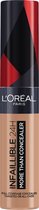 L'Oréal Paris - Infaillible More Than Concealer - 329 Cashew -Langhoudende concealer met een hoge dekking - 11ml