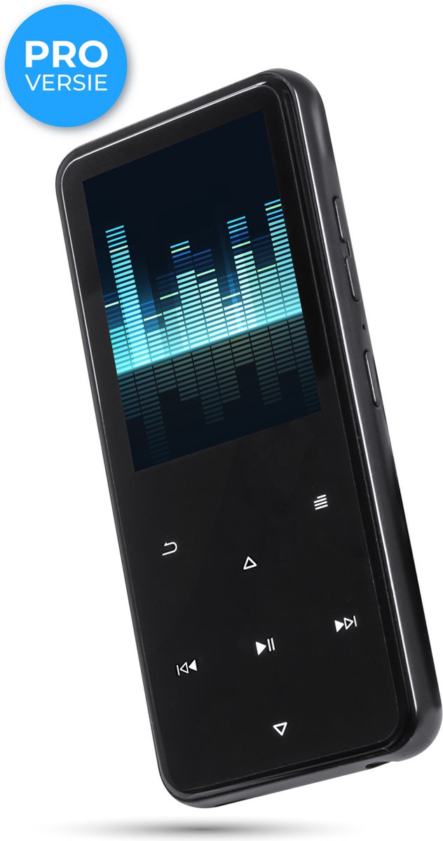 Lecteur MP3/MP4 portable, noir avec écran LCD 1,8 pouces et fente pour  carte mémoire