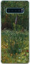 Geschikt voor Samsung Galaxy S10 Lite hoesje - Asnières - Vincent van Gogh - Siliconen Telefoonhoesje