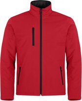 Clique Padded Softshell Jacket 0200954 - Rood - L