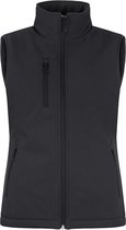 Clique Padded Softshell Vest Women 020959 - Zwart - XL