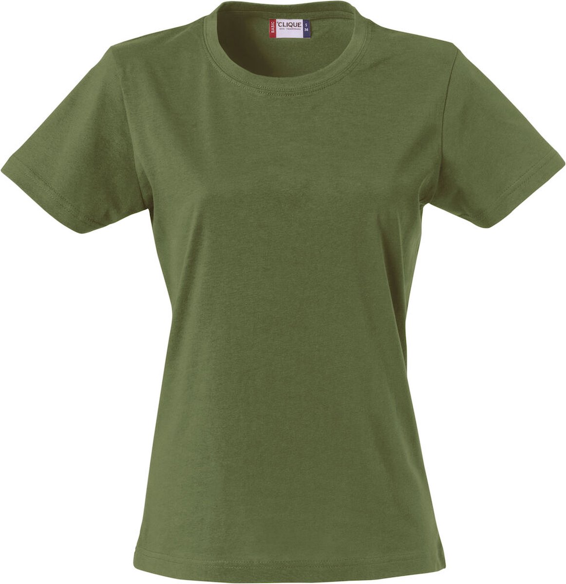 Clique Basic-T Women 029031 - Leger-groen - M