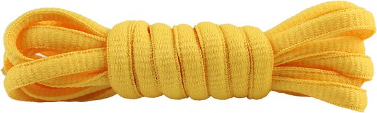 Lacets jaunes - 120cm - Lacets sport - Lacets ronds - Dentelle
