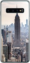 Samsung Galaxy S10 hoesje - New York - Mist - USA - Siliconen Telefoonhoesje