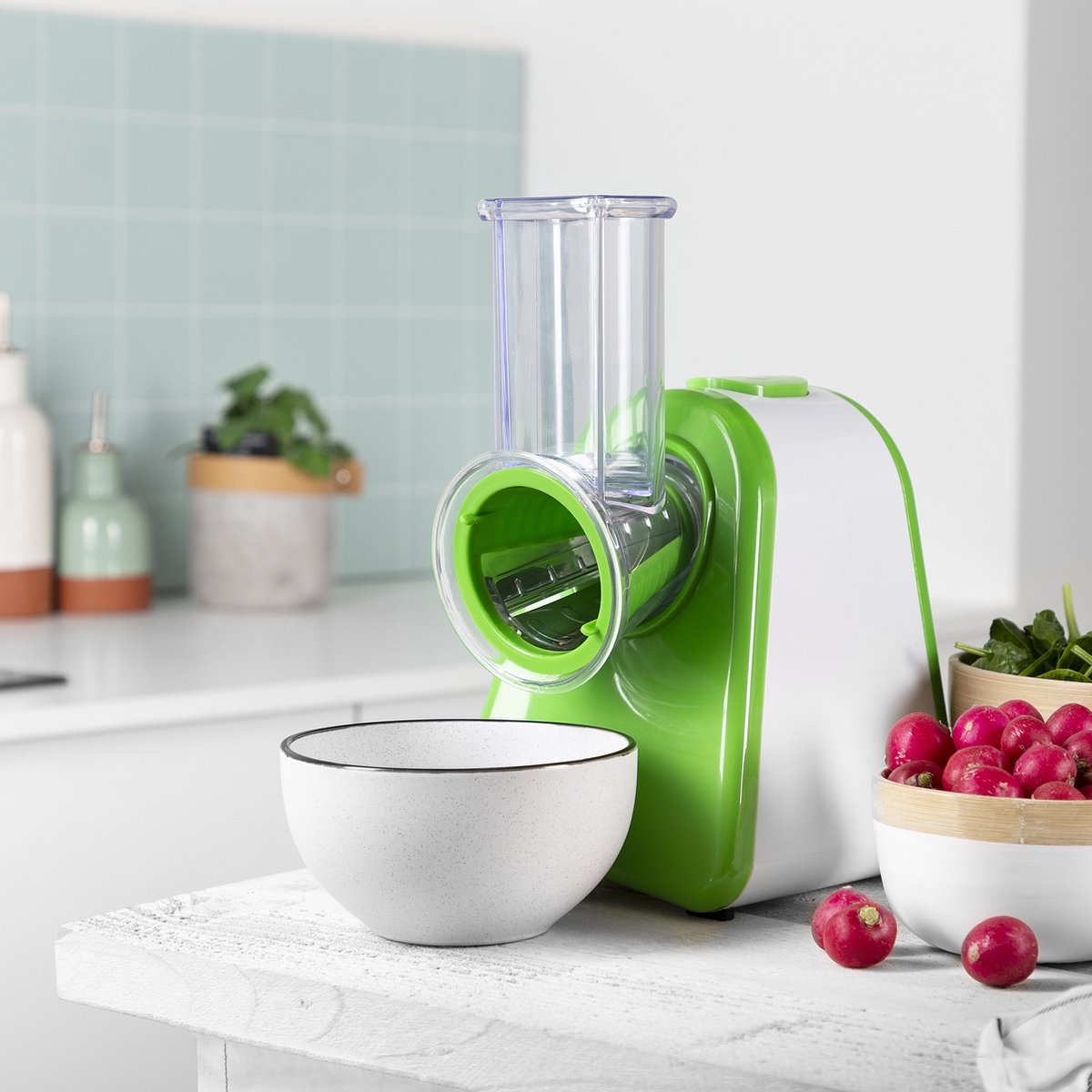 Tristar Salad Maker 200W Green and White