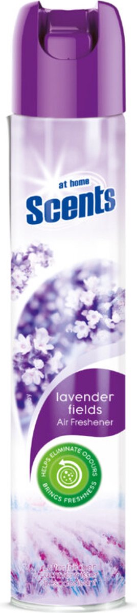 Goedkoopste 6x At Home Luchtverfrisser Spray Lavendel 400 ml