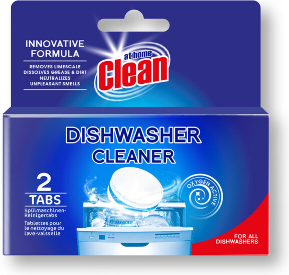 At Home Machinereiniger Tabletten - 6 x 2 x 40 gr - Voordeelverpakking