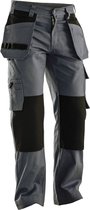 Jobman 2312 Trousers Cotton HP 65231210 - Donkergrijs/Zwart - D088