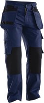 Jobman 2312 Trousers Cotton HP 65231210 - Navy/Zwart - D104