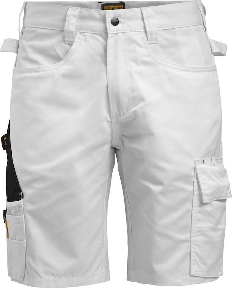 Jobman 2723 Service Shorts 65272320 - Wit/zwart - C54
