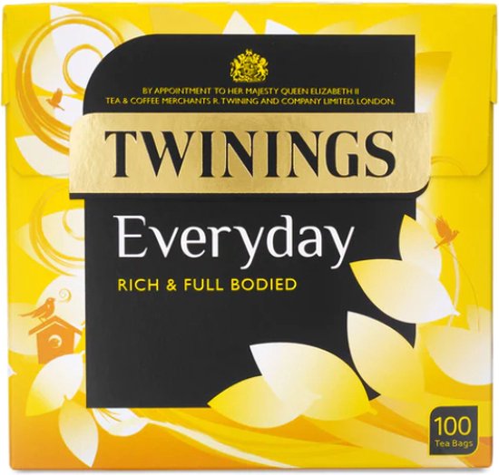 Twinings Everyday Tea - 100 bags - (England) - (Engeland) - (Thee)