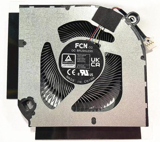 CPU/ventilateur de refroidissement de remplacement pour Acer Nitro 5 AN515-58/46 N22C1 Helios 300 PH317-55 Series – P/N : DFSCL12E16486M