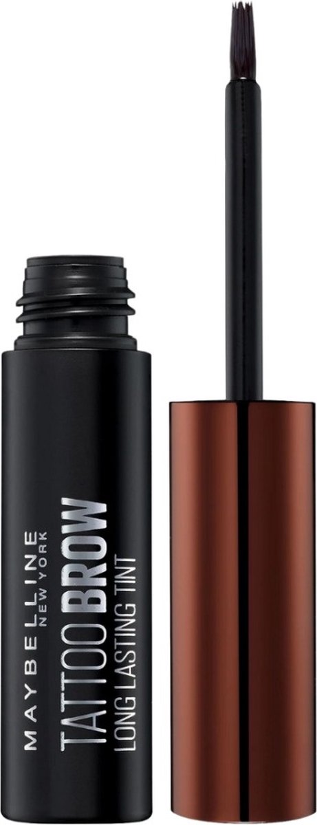 Maybelline New York - Tattoo Brow Peel-Off Gel - 3 Dark Brown - Bruin