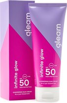 Gleam - Infinite Glow Shimmering Sun Cream SPF50 - Zonnebrand - Glitter - 100ml