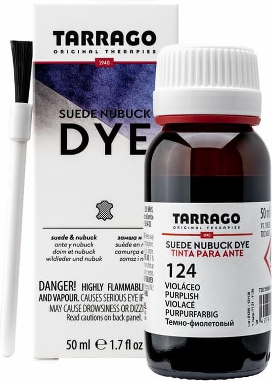 Tarrago suede dye - 012 - red - 50ml