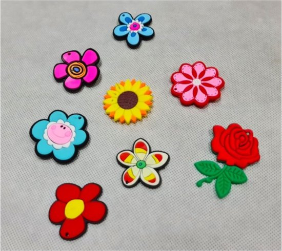 Foto: 2 stuks bloemetjes magneten kleurrijke bloem magneet vrolijke magneetjes koelkastmagneet decoratieve magneten voor keuken en kantoor whiteboard