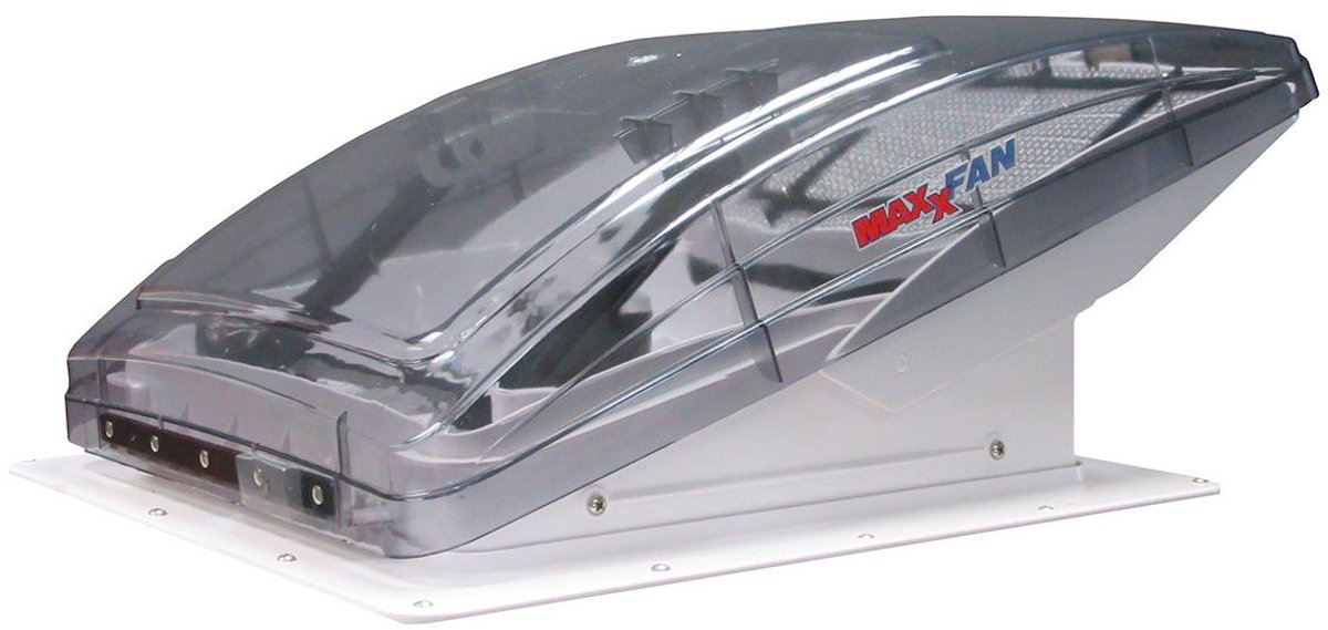 Airxcel Maxxfan Deluxe dakkap / ventilatiesysteem 40 x 40 cm helder