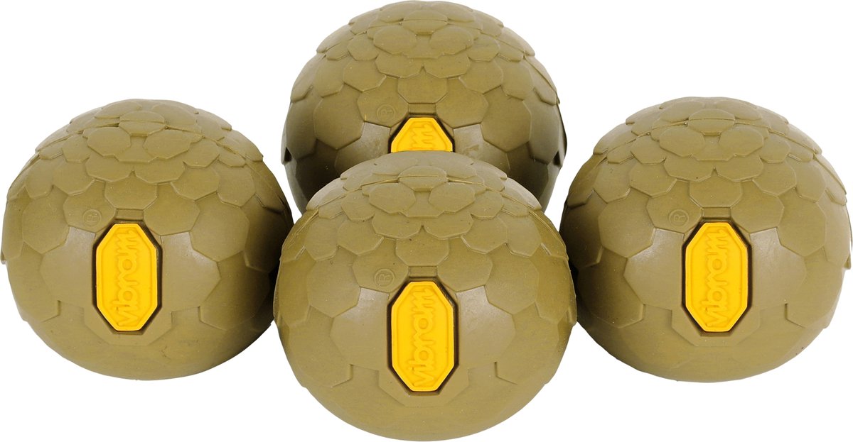 Helinox Vibram Kogelvoeten Set Rubberen Voeten 55 mm Coyote Tan