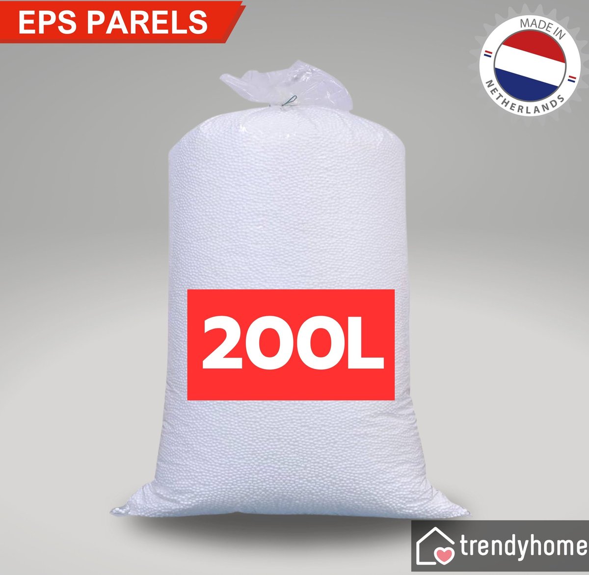 Originele EPS Vulling 200 Liter voor zitzak (navulling), Premium kwaliteit van 30 tot 1200 Liter