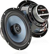 Gladen Audio Alpha 165C - Enceinte de voiture - Haut-parleurs 16,5 cm - Ensemble coaxial 2 voies 165 mm - 110 Watt