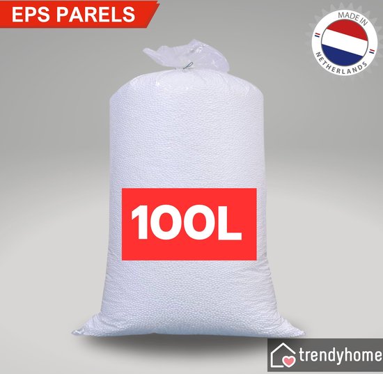 Originele EPS Vulling 100 Liter voor zitzak (navulling), Premium kwaliteit van 30 tot 600Liter
