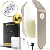 MostEssential Premium Elektrische Pluizenverwijderaar – Pluizentondeuse - USB-C Snellaadfunctie - 2000 mAh Batterij - Draadloos - PRO Edition