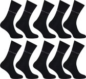 Pierre Cardin sokken | Zwarte heren sokken | 10 paar | Maat: 43-46