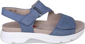 Gabor Rollingsoft Sensitive 86.885.26 - Sandale de marche à roulettes pour femme - Bleu - Taille 37,5 (EU) 4,5 (UK)
