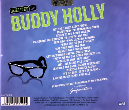 V/A - Listen To Me: Budy Holly (CD)