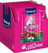 Vitakraft Cat Stick eend & konijn - 10x6 stuks (60 stuks)