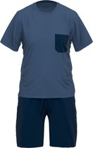 Short de pyjama Ceceba - Blauw - 31219-6096-620 - 6XL - Homme
