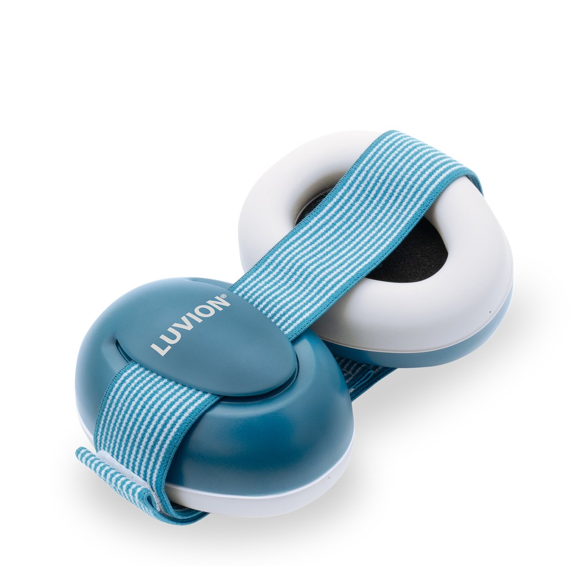 LUVION® Baby Gehoorbeschermer - Premium gehoorbescherming voor je baby - tot 3 jaar - Petrol Blue – foto 2