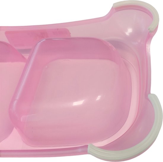 Mangeoire à double bol en plastique