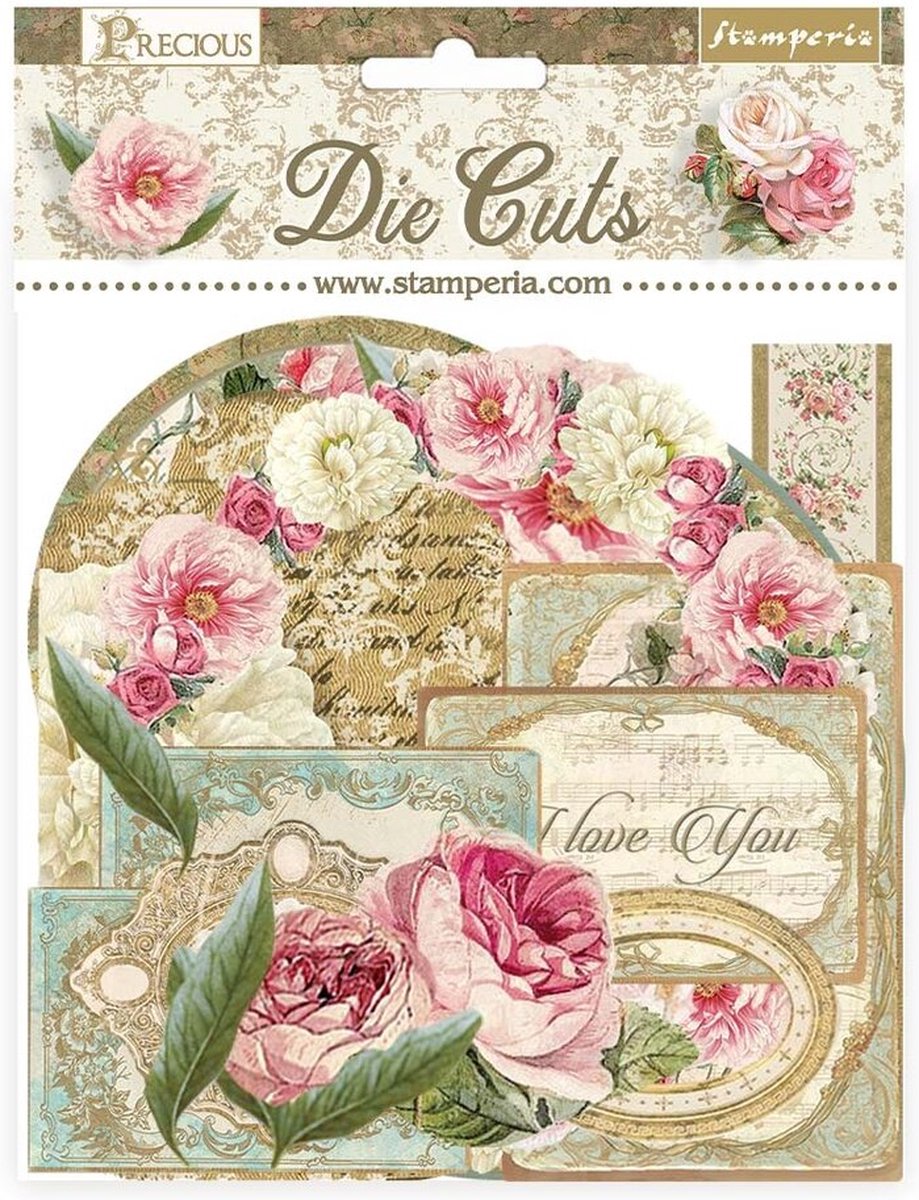Stamperia - Precious Die Cuts (39pcs) (DFLDC88)