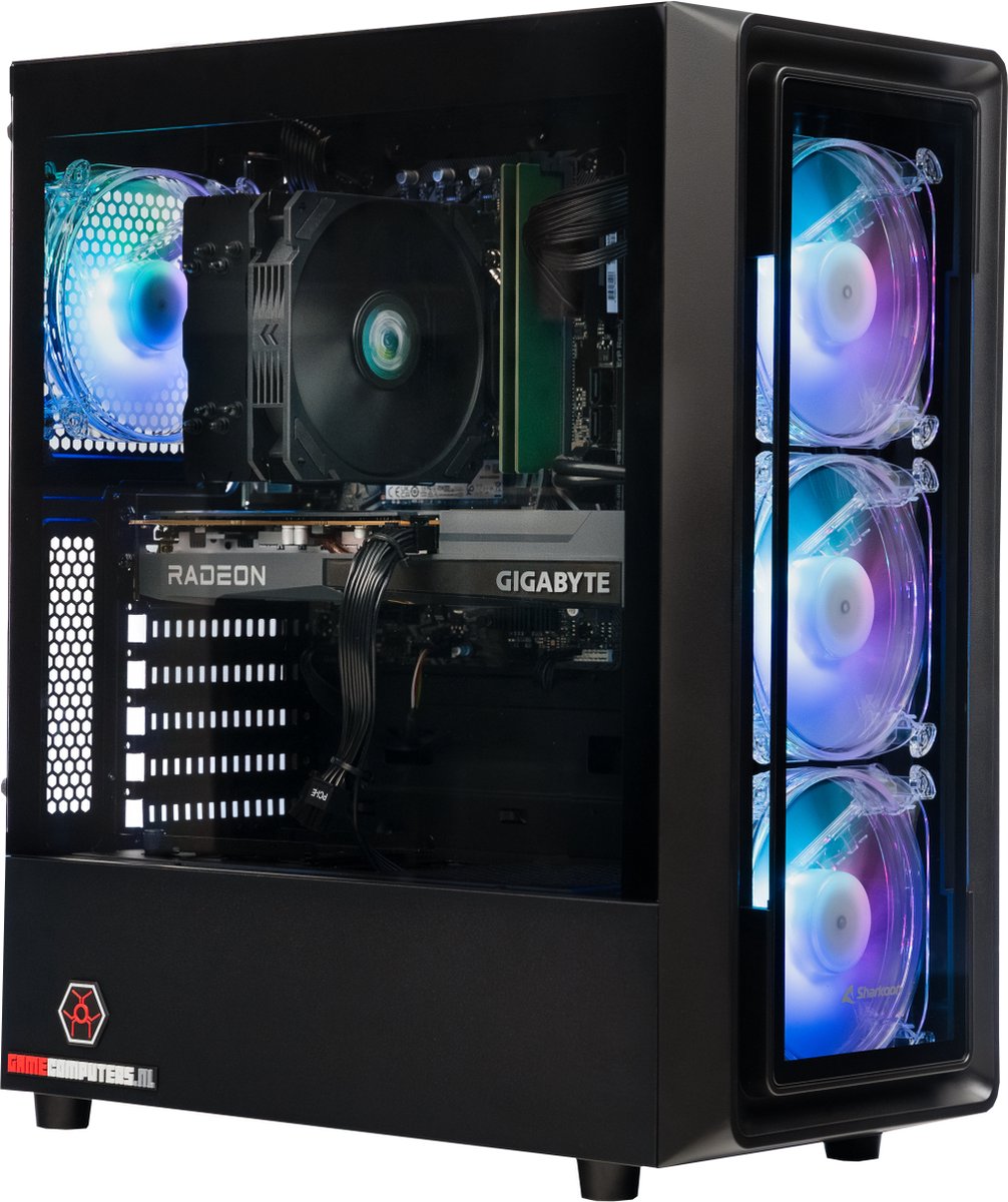 GC Intel i5 11400F VALUE Game PC / Gaming Computer - RTX 4060 8GB - 32GB DDR4 3200Mhz - RGB Verlichting - 1TB SSD M.2