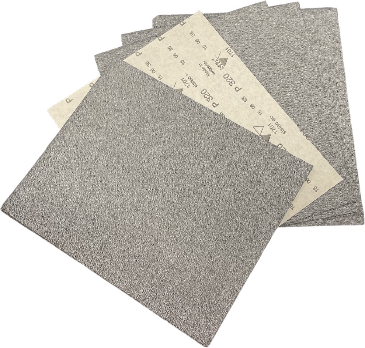 Sia Siawat FC 1913 Schuurbladen - Voor superieur nat en droog schuren - 230 mm x 280 mm - P320 - 1 Verpakking ( 10 vellen)