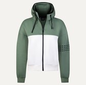 BY VP - Padel Zip Jacket - Groen/Wit - Dames - Maat L