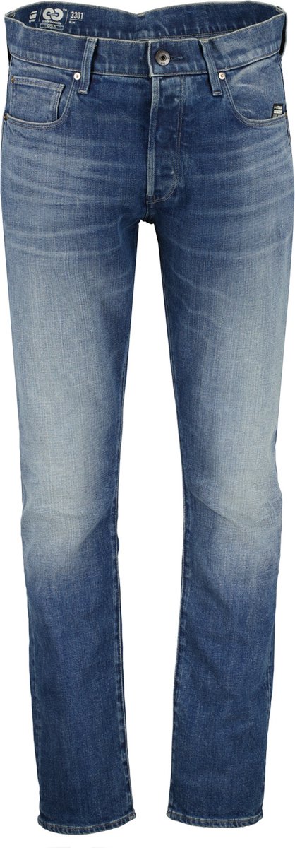 G-star Jeans - Slim Fit - Blauw - 32-34