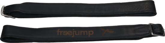 Foto: Freejump beugelriemen classic wide zwart l