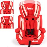 Primero - Autostoel - Autostoeltje - kinderstoel - autostoel 9 tot 36kg - autostoel groep 2,3 - autozitje - kinderstoel auto - Meegroeiend - Rood