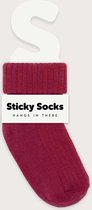 Sticky socks - babysokjes die niet afzakken -3 - 6 M - Mitzy - 100% biologisch katoen - antislipzone - Nederlands design