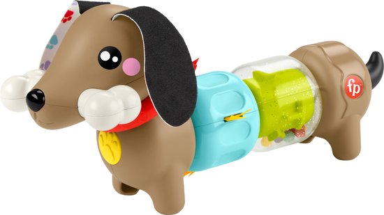 Foto: Fisher price pets klikken en draaien puppy zintuiglijk spel