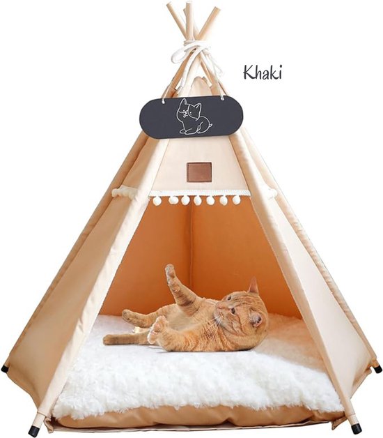HACRAHO Strandschuilplaatsen, pop-up strandtent, 1 stuks draagbare zonneschermtent voor anti-UV winddicht camping picknicktent kleine honden, katten en andere kleine huisdieren, blauw