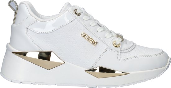 GUESS Tallyn/Active Lady/Leather Lik Dames Sneakers - Wit - Maat 39 - GUESS